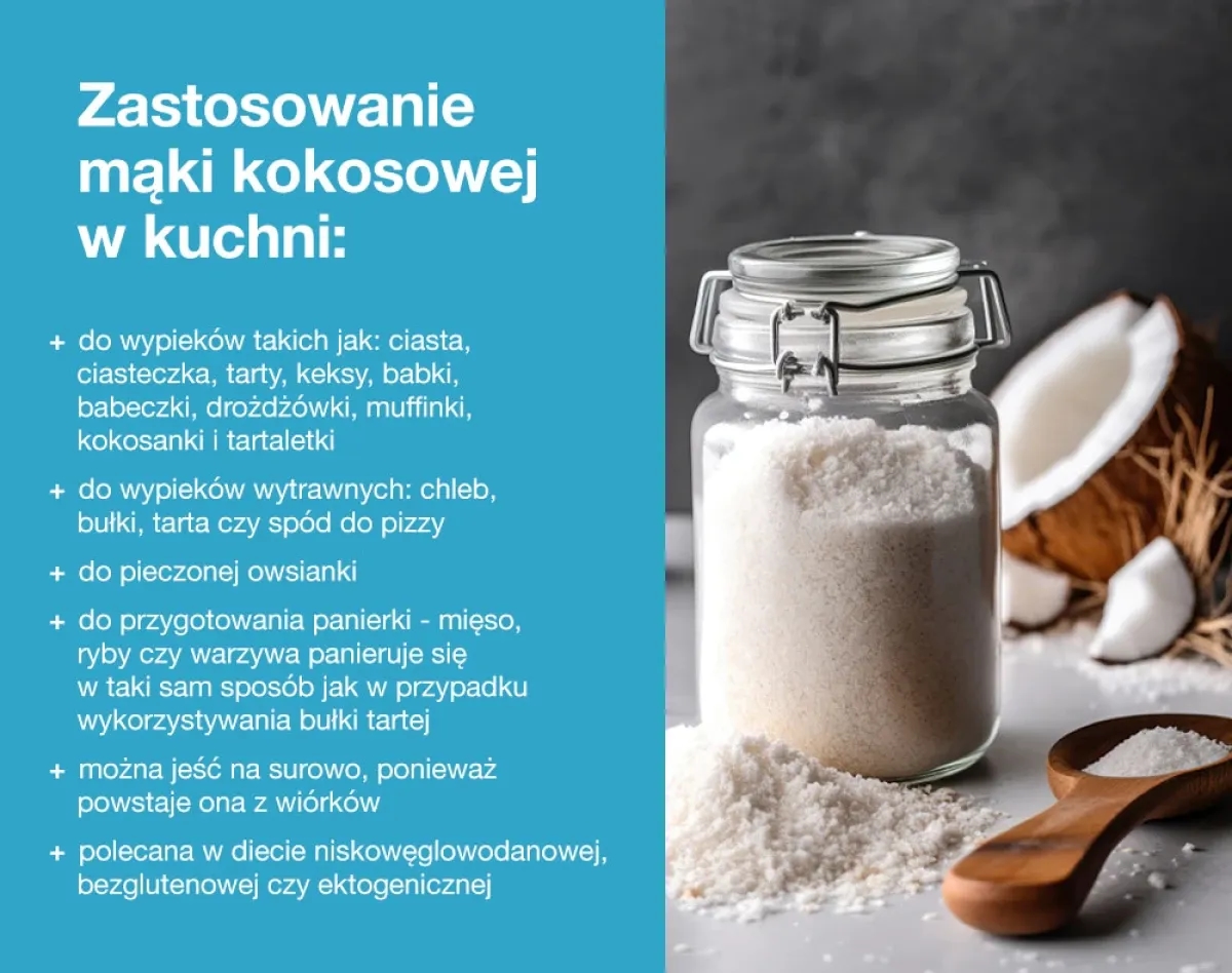 Praktyczne zastosowania mąki kokosowej w kuchni i pieczeniu